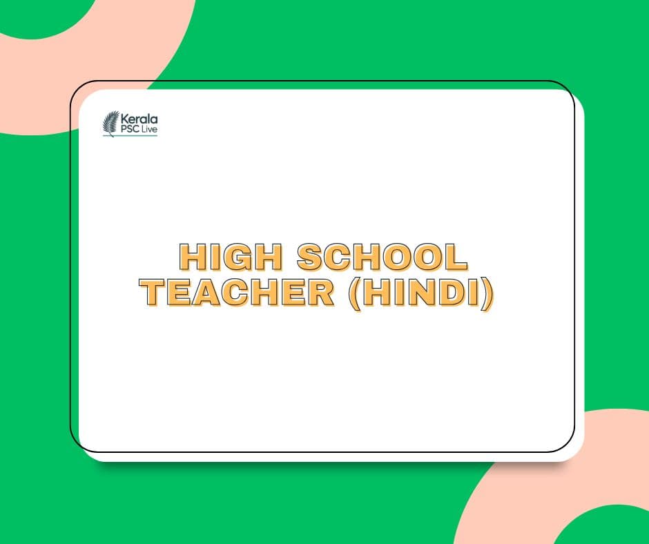 High School Teacher (Hindi)